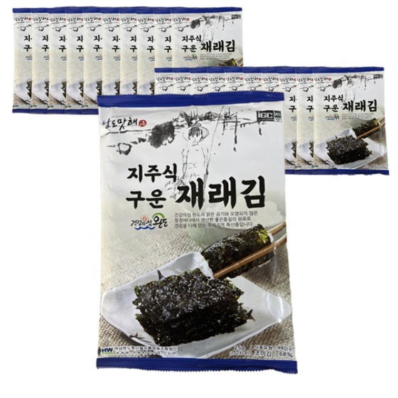 [완도] 조미재래김 20봉무료배송